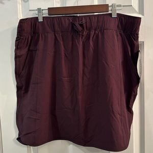 Dark Purple RBX skirt with spandex shorts